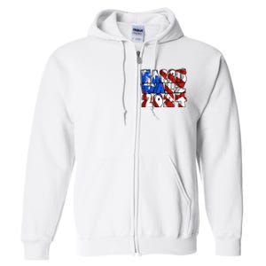 Michael Chabon Harris Walz 2024 Full Zip Hoodie