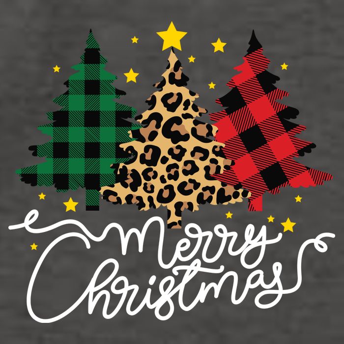 Merry Christmas Holiday Trees Vector Backpack