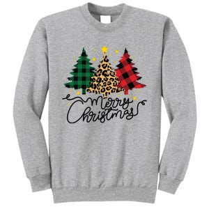 Merry Christmas Holiday Trees Sweatshirt