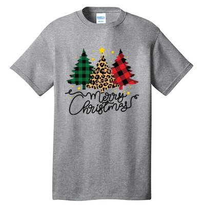 Merry Christmas Holiday Trees Tall T-Shirt