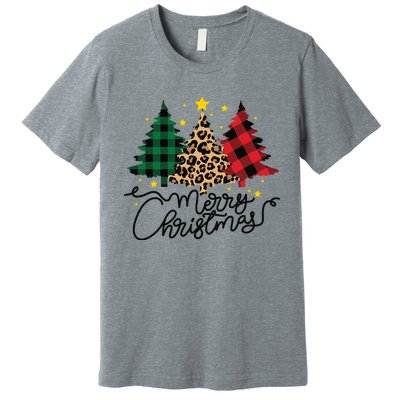 Merry Christmas Holiday Trees Premium T-Shirt