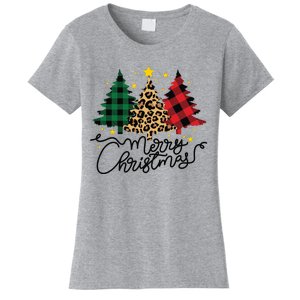 Merry Christmas Holiday Trees Women's T-Shirt