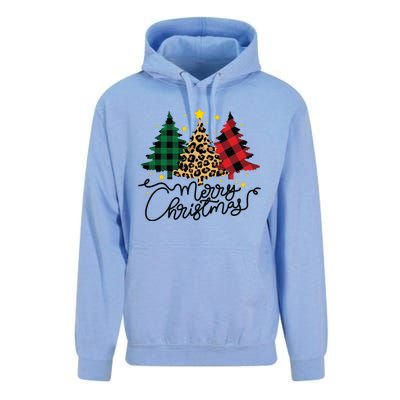 Merry Christmas Holiday Trees Unisex Surf Hoodie