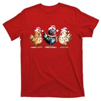 Merry Christmas Holiday Chicken Xmas T-Shirt