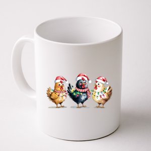 Merry Christmas Holiday Chicken Xmas Coffee Mug