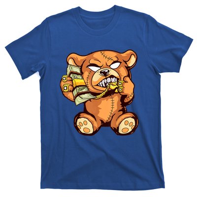 Money Calling Hip Hop Teddy Bear Gangster Rap Drip Swag Dope T-Shirt