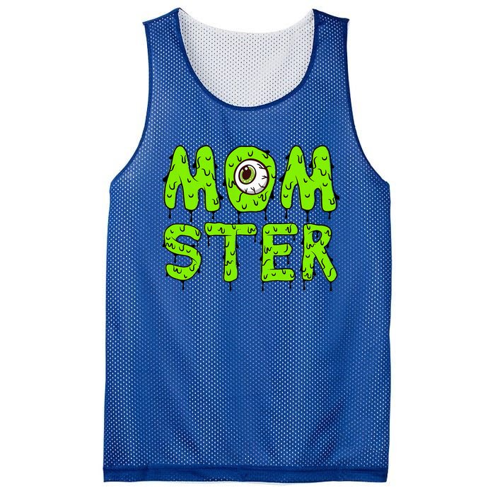 Momster Cute Halloween Mesh Reversible Basketball Jersey Tank