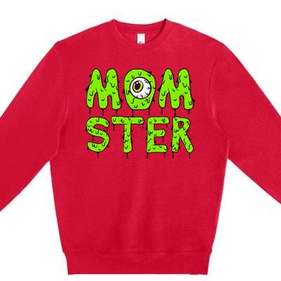 Momster Cute Halloween Premium Crewneck Sweatshirt