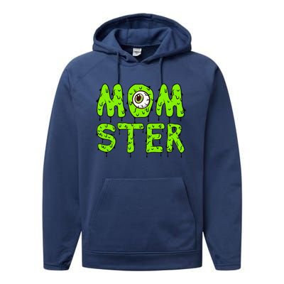 Momster Cute Halloween Performance Fleece Hoodie