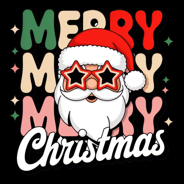 Merry Christmas Hip Santa City Backpack