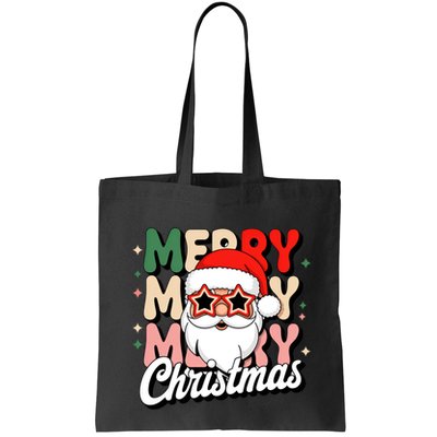 Merry Christmas Hip Santa Bag