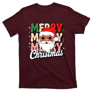 Merry Christmas Hip Santa T-Shirt