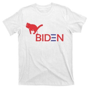 My Cat Hates Biden Funny Anti Biden T-Shirt