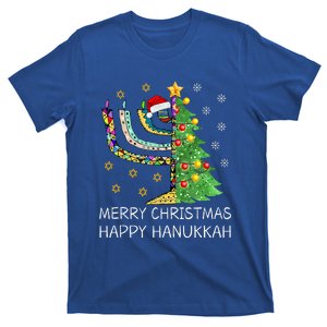 Merry Christmas Happy Hanukkah Jewish T-Shirt