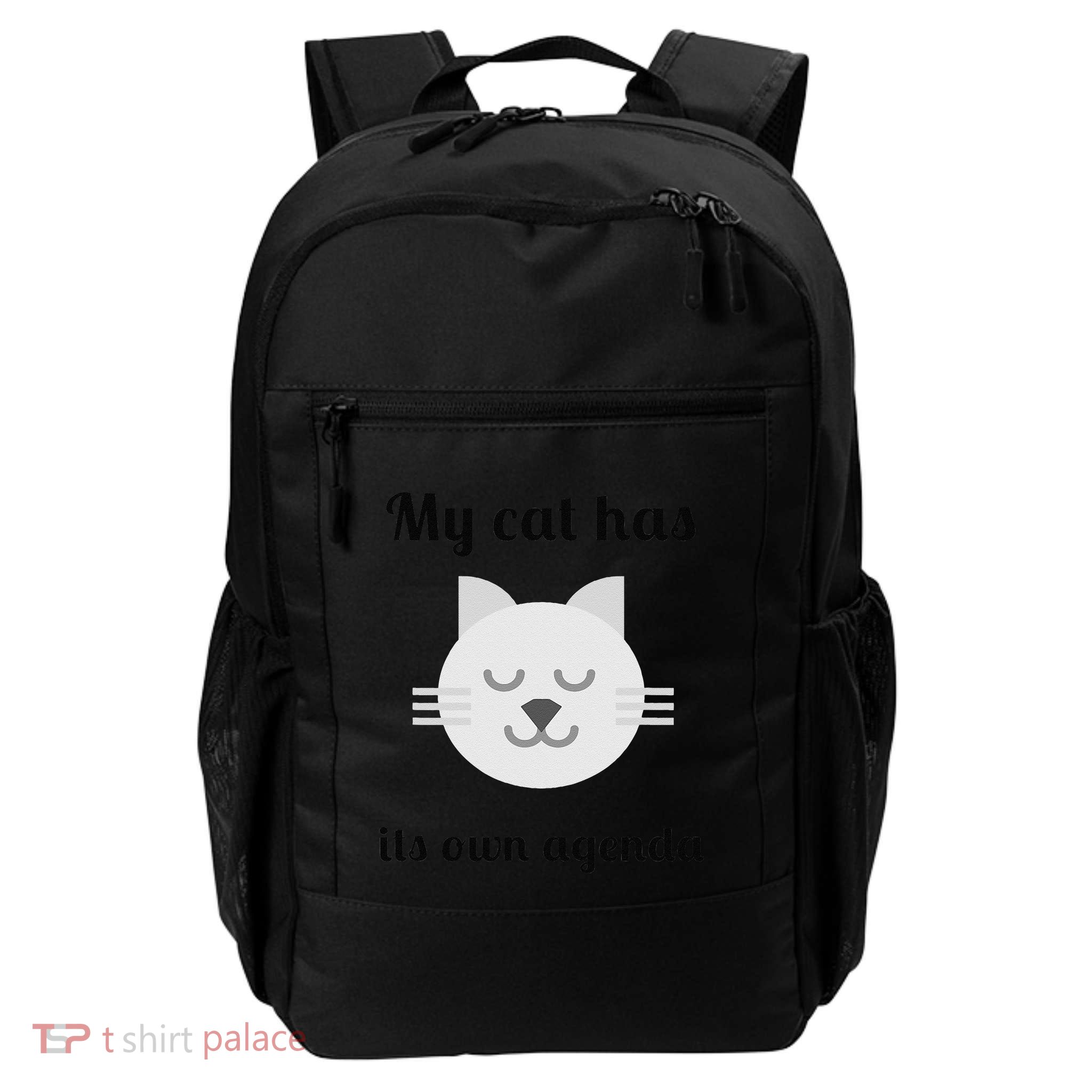My Cat Has Its Own Agenda Daily Commute Backpack