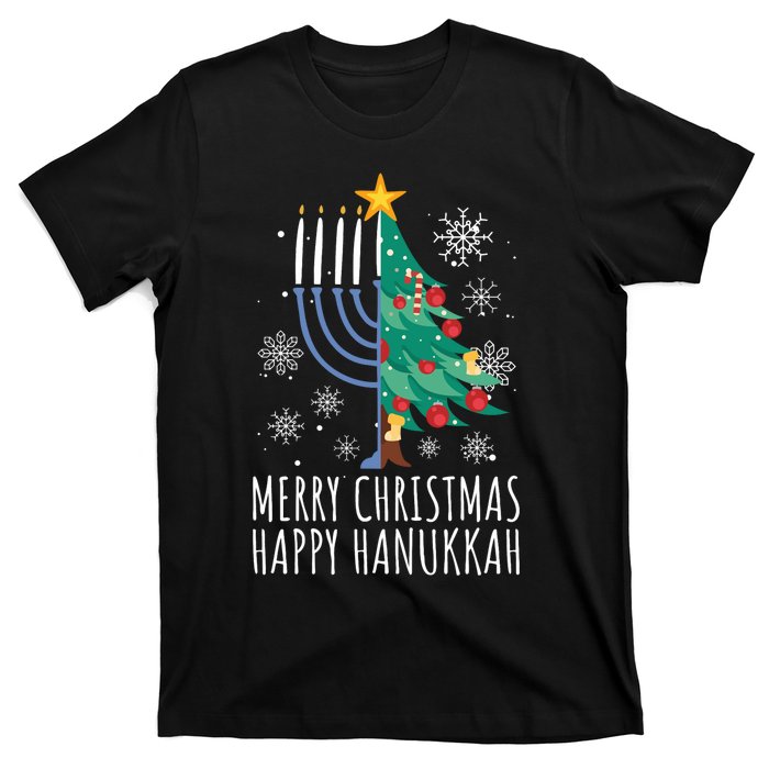 Merry Chrismukkah Happy Christmas Hanukkah T-Shirt