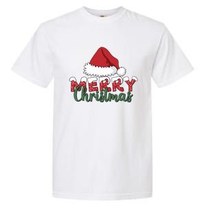 Merry Christmas Hat Holiday Season Winter Vibes Christmas Gift Garment-Dyed Heavyweight T-Shirt