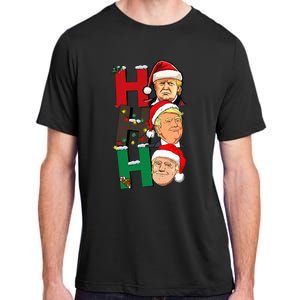 Merry Christmas Ho Ho Ho Trump Santa Light Christmas Adult ChromaSoft Performance T-Shirt