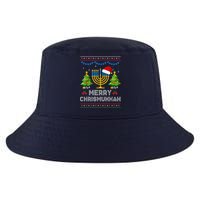 Merry Chrismukkah Happy Hanukkah Christmas Santa Hat Menorah Cool Comfort Performance Bucket Hat