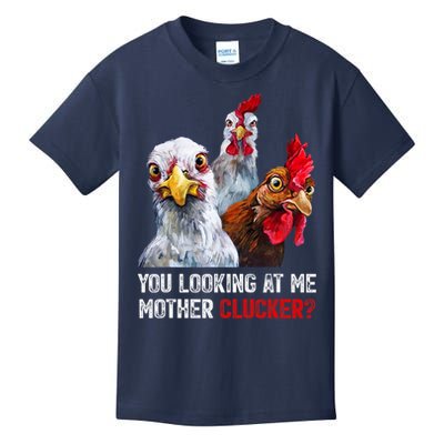 Mother Clucker Hen Humor | Chicken Shirts For Chicken Lovers Kids T-Shirt