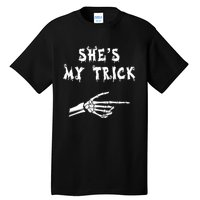 Matching Couples Halloween Outfit His And Hers Funny Costume Tall T-Shirt