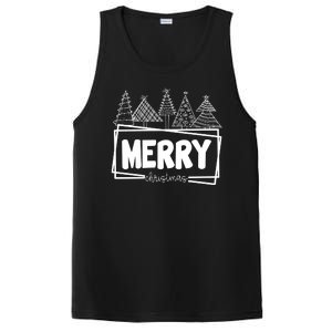 Merry Christmas Holiday Festive PosiCharge Competitor Tank