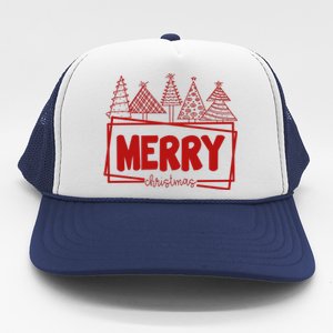 Merry Christmas Holiday Festive Trucker Hat