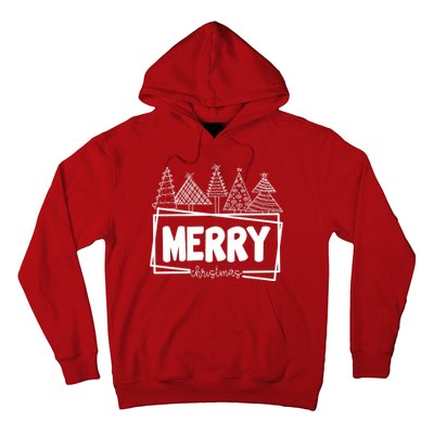 Merry Christmas Holiday Festive Hoodie