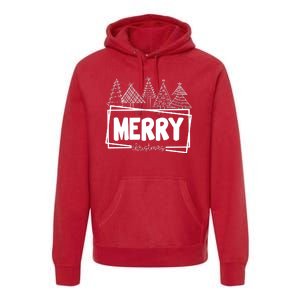 Merry Christmas Holiday Festive Premium Hoodie