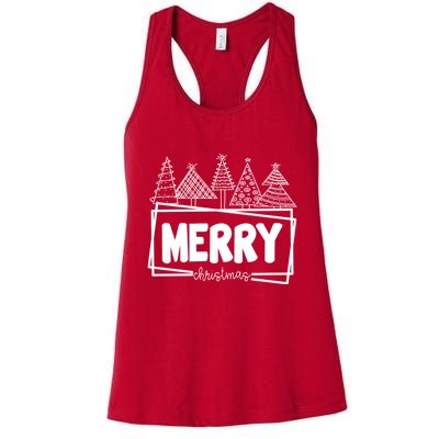 Merry Christmas Holiday Festive Womens Tank Top