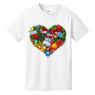 Merry Christmas Holiday Love Kids T-Shirt