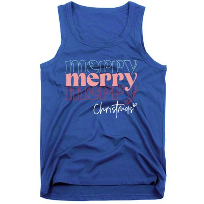 Merry Christmas Holiday Season Winter Vibes Christmas Gift Tank Top