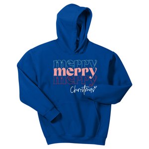 Merry Christmas Holiday Season Winter Vibes Christmas Gift Kids Hoodie