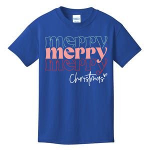 Merry Christmas Holiday Season Winter Vibes Christmas Gift Kids T-Shirt