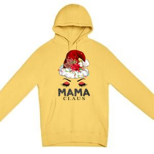 Mama Claus Hat Awesome Happy New Santa Claus Christmas Gift Premium Pullover Hoodie