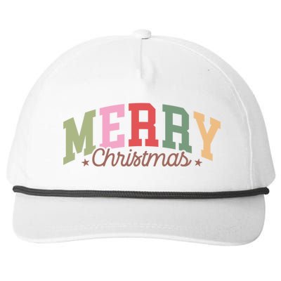 Merry Christmas Holiday Season Winter Vibes Christmas Meaningful Gift Snapback Five-Panel Rope Hat