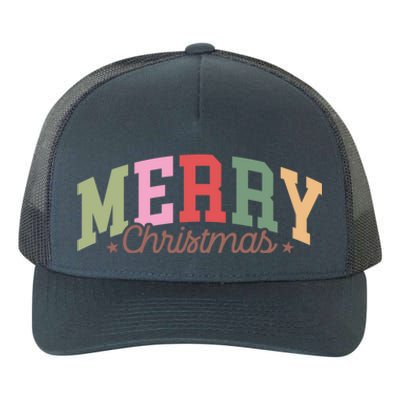 Merry Christmas Holiday Season Winter Vibes Christmas Meaningful Gift Yupoong Adult 5-Panel Trucker Hat