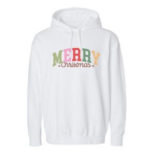 Merry Christmas Holiday Season Winter Vibes Christmas Meaningful Gift Garment-Dyed Fleece Hoodie