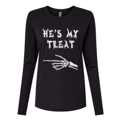 Matching Couples Halloween Outfit His And Hers Funny Costume Womens Cotton Relaxed Long Sleeve T-Shirt