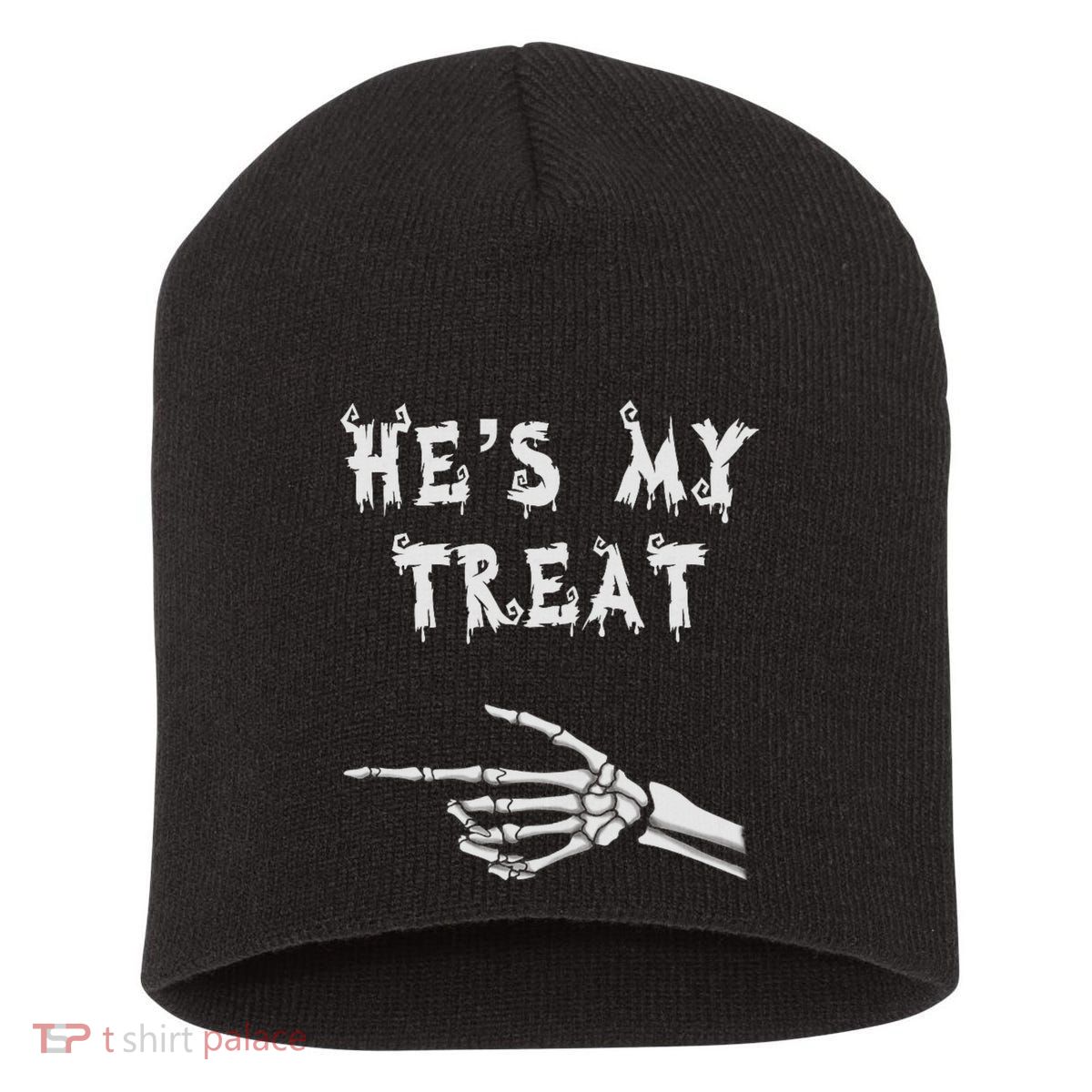 Matching Couples Halloween Outfit His And Hers Funny Costume Short Acrylic Beanie