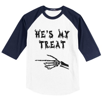 Matching Couples Halloween Outfit His And Hers Funny Costume Baseball Sleeve Shirt