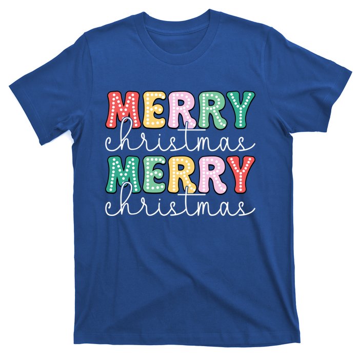 Merry Christmas Holiday Winter Vibes Christmas Gift T-Shirt