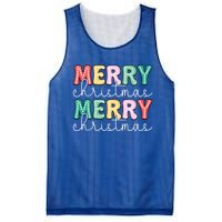 Merry Christmas Holiday Winter Vibes Christmas Gift Mesh Reversible Basketball Jersey Tank