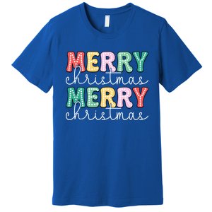 Merry Christmas Holiday Winter Vibes Christmas Gift Premium T-Shirt