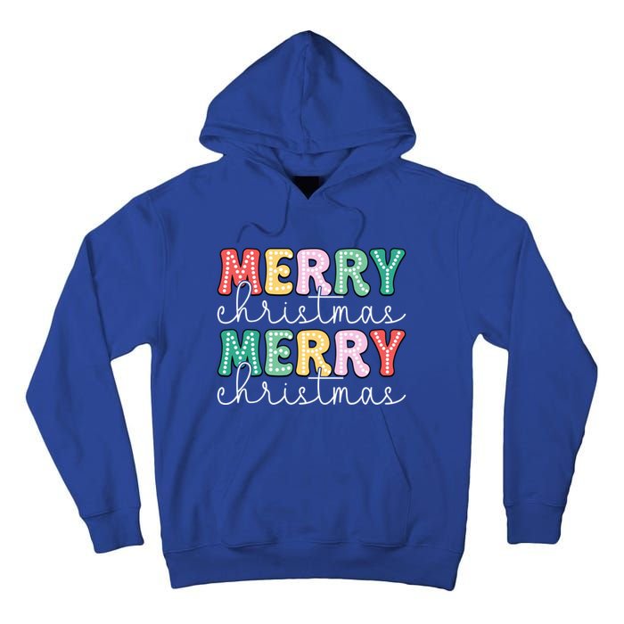 Merry Christmas Holiday Winter Vibes Christmas Gift Tall Hoodie