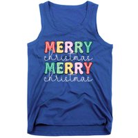 Merry Christmas Holiday Winter Vibes Christmas Gift Tank Top