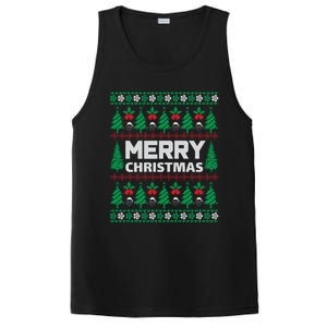 Merry Christmas Holiday Winter Vibes Christmas Gift PosiCharge Competitor Tank