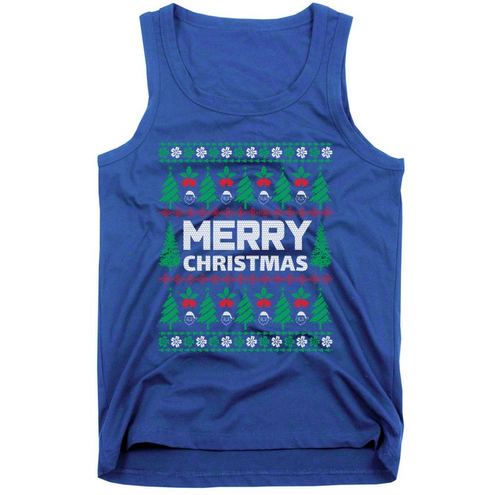 Merry Christmas Holiday Winter Vibes Christmas Gift Tank Top