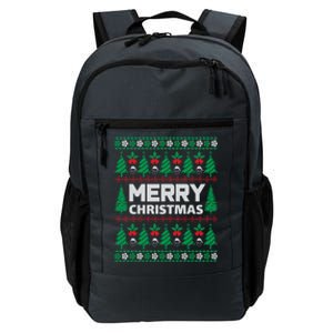 Merry Christmas Holiday Winter Vibes Christmas Gift Daily Commute Backpack