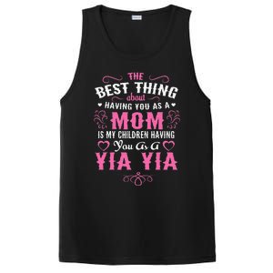 My Children Having You As A Yia Yia & Mom Mothers Day Gift PosiCharge Competitor Tank